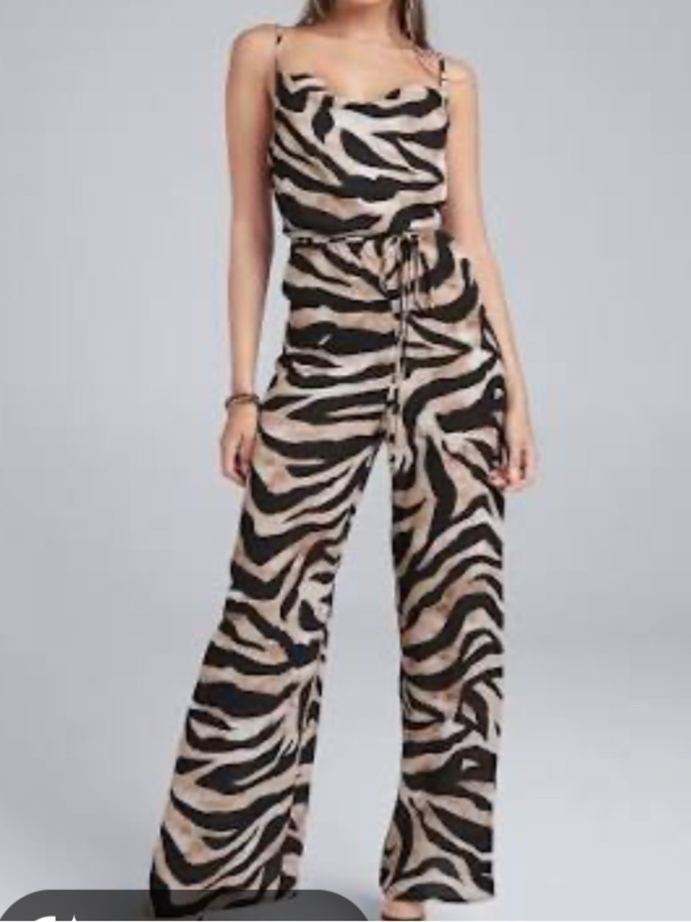 Venus Tiger Print Jumpsuit